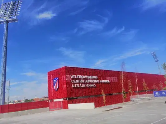 Panoramablick Centro Deportivo Atletico Madrid